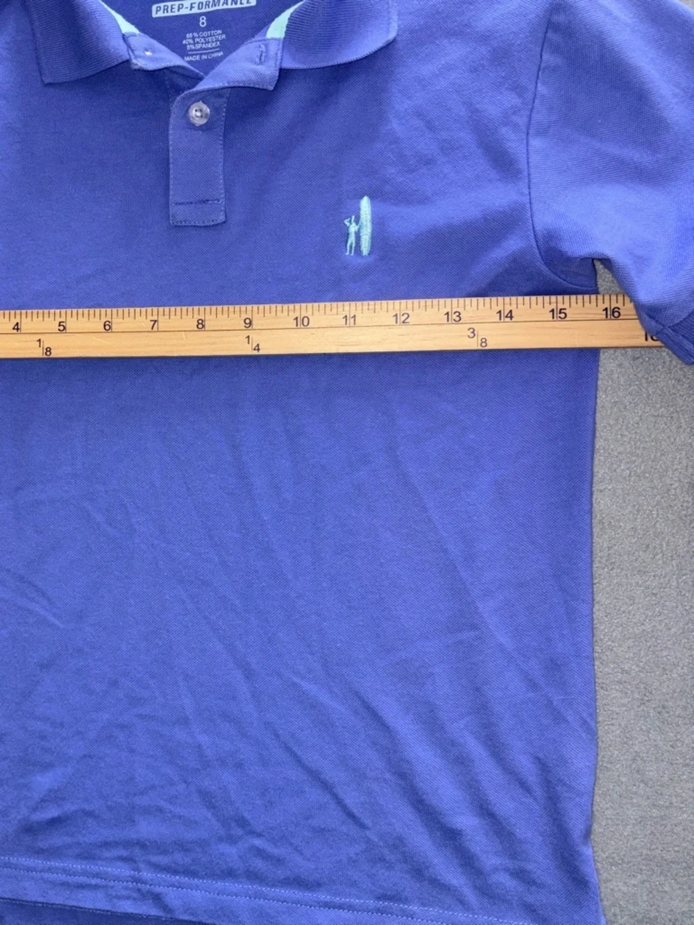 Boys’ Johnnie-O Prepformance Short Sleeve Polo Size 8